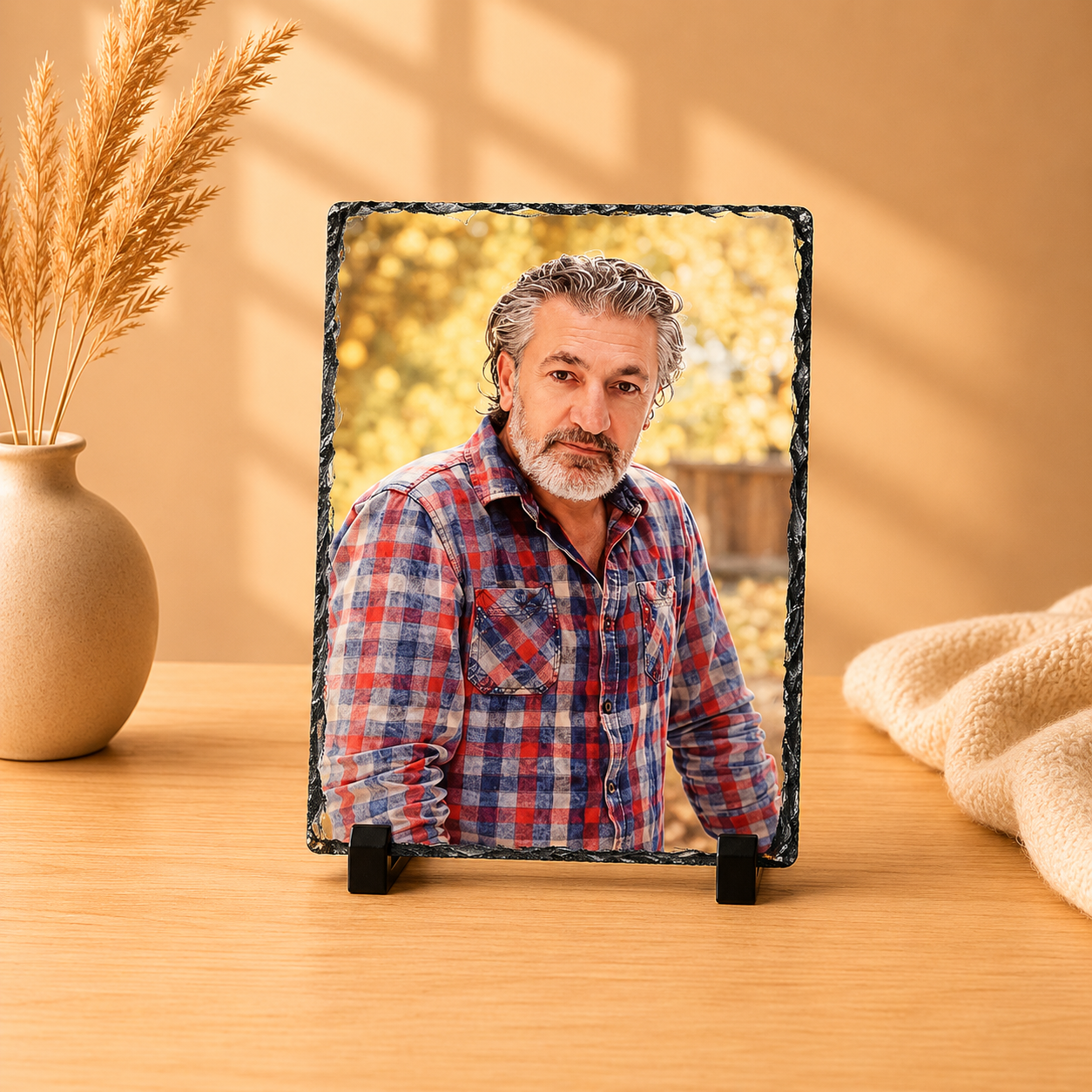 Personalisierte Schieferplatte Laser