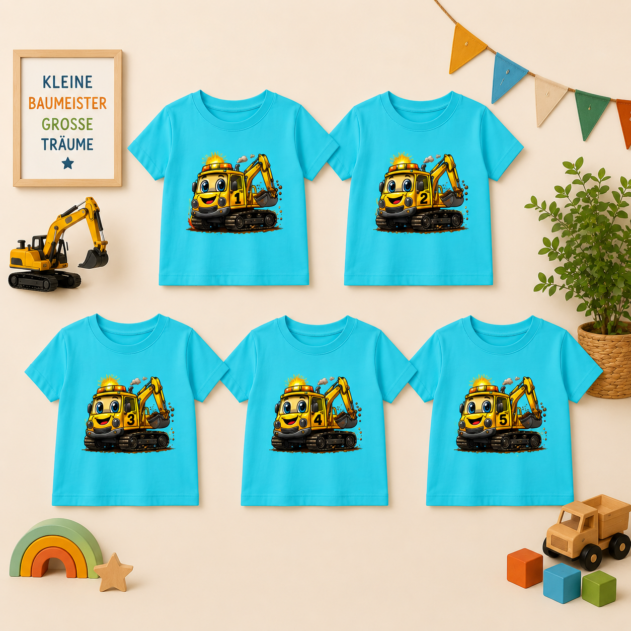 Personalisiertes Kinder T-Shirt