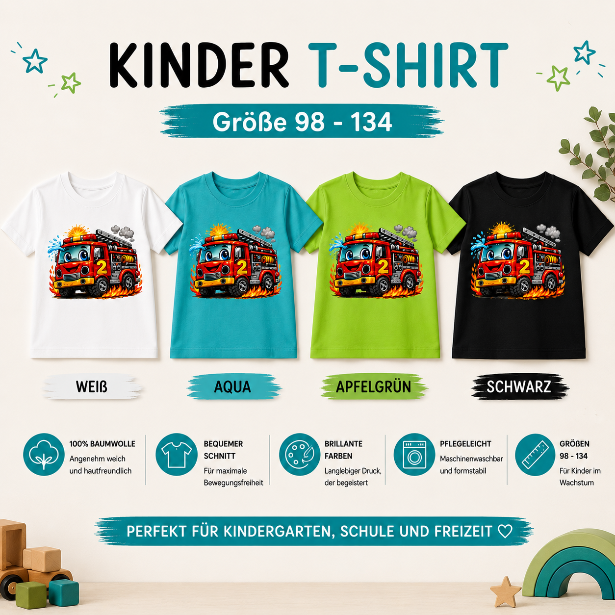 Personalisiertes Kinder T-Shirt