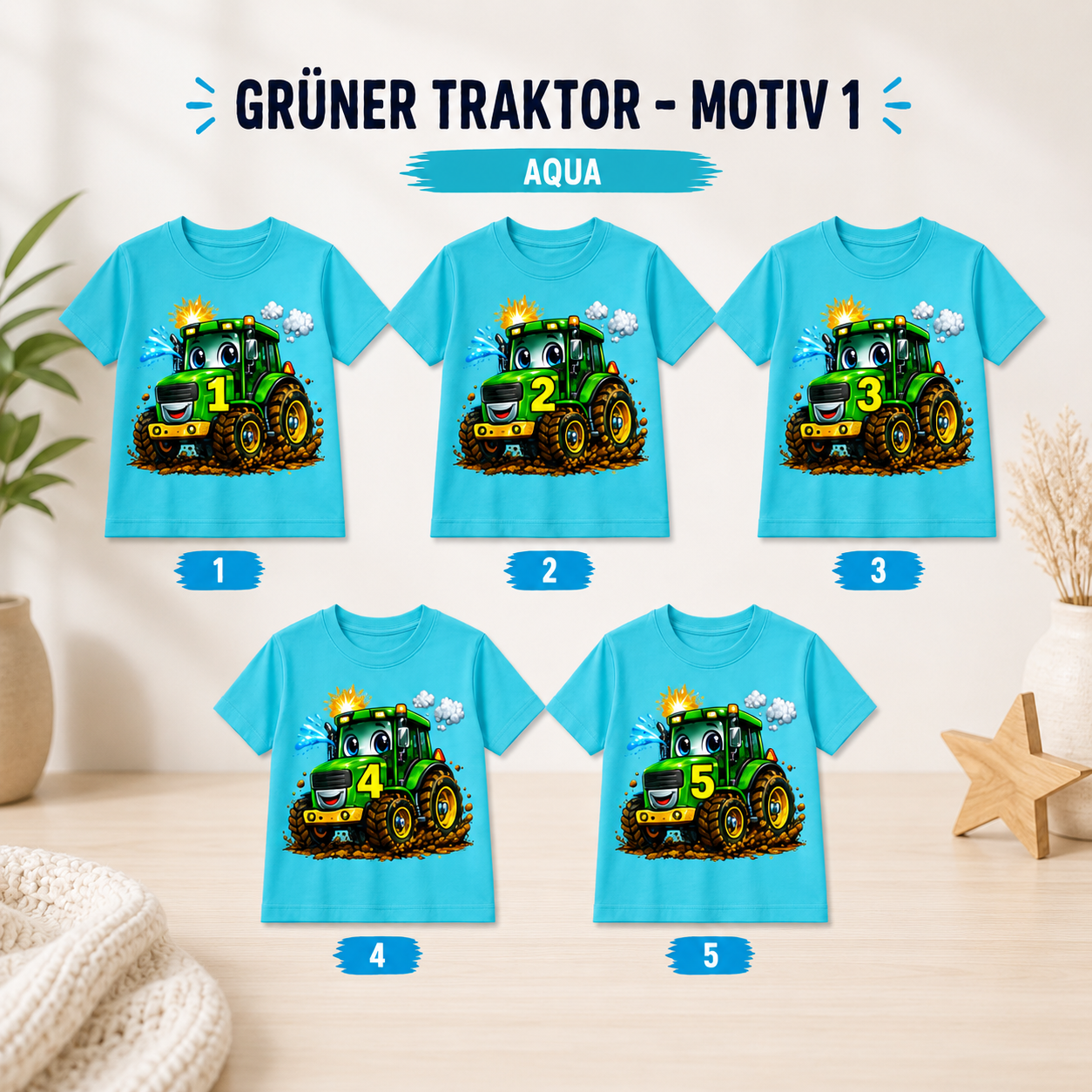 Personalisiertes Kinder T-Shirt