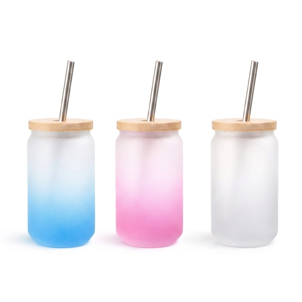 Personalisierter Glas Trinkbecher